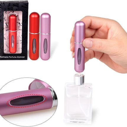 Mini Travel Perfume Spray Bottle – Refillable Atomizer for Fragrance & Daily Use