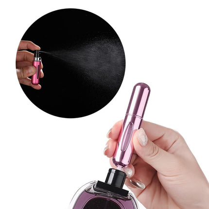 Mini Travel Perfume Spray Bottle – Refillable Atomizer for Fragrance & Daily Use