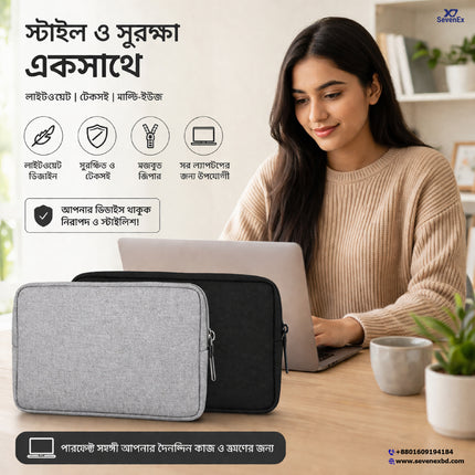 Travel Electronics Organizer Bag – Hard Drive, USB & Cable Storage Case