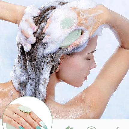 Silicone Scalp Massager Shampoo Brush – Exfoliating Hair Growth 1 PCS