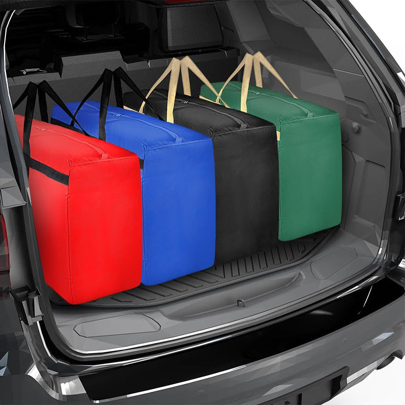 Extra Large Moving Bags with Strong Zippers & Handles – Heavy-Duty Storage Organizer for Clothes, Blankets, and Trave