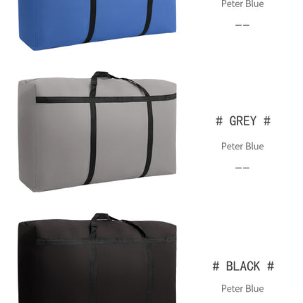 Extra Large Moving Bags – Strong Zippers & Reinforced Handles