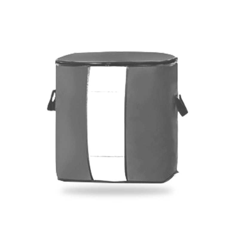 Winter Blanket & Clothes Storage Organizer – Foldable Wardrobe Bag with Zipper Cover for Seasonal Storage