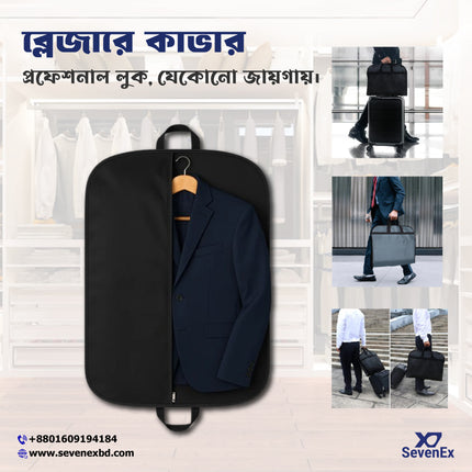 Blazer & Suit Garment Coat Cover for Travel & Closet Storage Bag