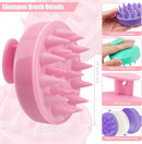 Silicone Scalp Massager Shampoo Brush – Exfoliating Hair Growth 1 PCS
