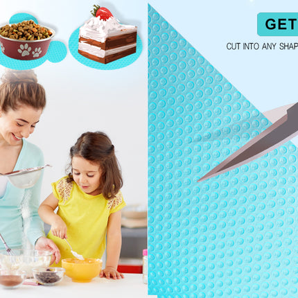 Washable Refrigerator Shelf Liners – Waterproof, Oilproof, Anti-Slip Mats for Fridge, Kitchen & Drawer Organization 1 PCS