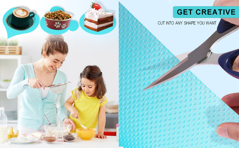 Washable Refrigerator Shelf Liners – Waterproof, Oilproof, Anti-Slip Mats for Fridge, Kitchen & Drawer Organization 1 PCS