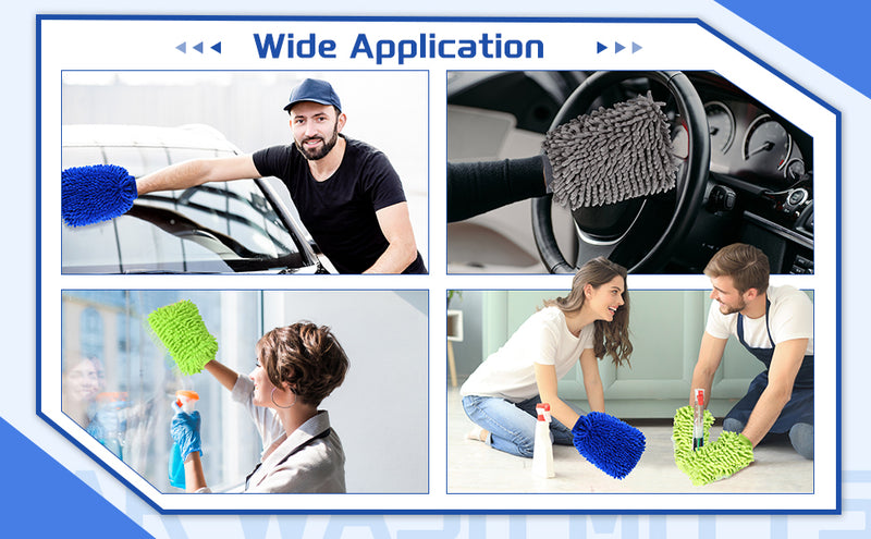 Reusable Cleaning Gloves – Double-Sided, Highly Absorbent Wash Glove for Daily Household Use 1 PCS