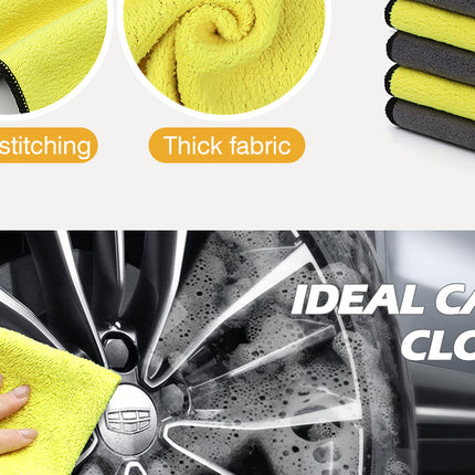 Soft Microfiber Towels – Lint-Free Car Detailing & Multipurpose Cleaning Cloths