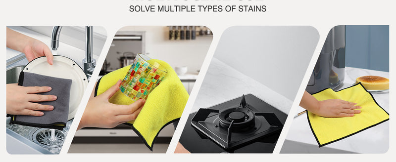 Soft Microfiber Towels – Lint-Free Car Detailing & Multipurpose Cleaning Cloths