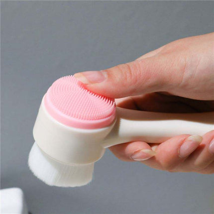 Facial Cleaning Brush 2-in-1 – Deep Pore Exfoliating & Makeup Wash Tool