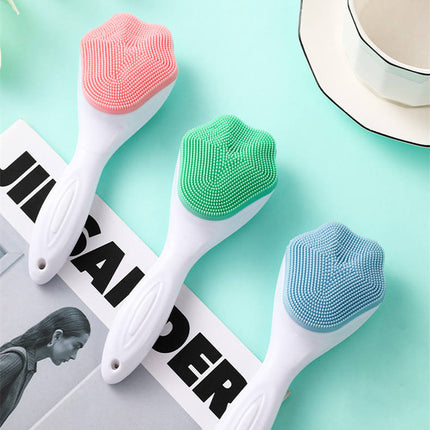 Soft Silicone Skin Scrubber – Facial Cleansing & Massage Tool