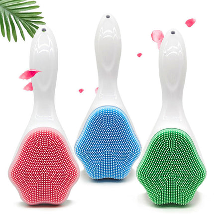 Soft Silicone Skin Scrubber – Facial Cleansing & Massage Tool