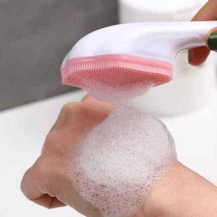 Soft Silicone Skin Scrubber – Facial Cleansing & Massage Tool