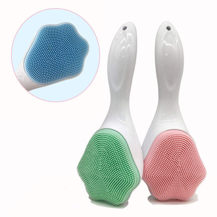 Soft Silicone Skin Scrubber – Facial Cleansing & Massage Tool