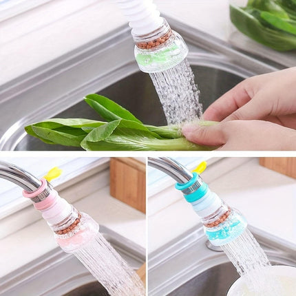 Kitchen Tap Water Filter Nozzle – Flexible Sink Shower Sprinkler