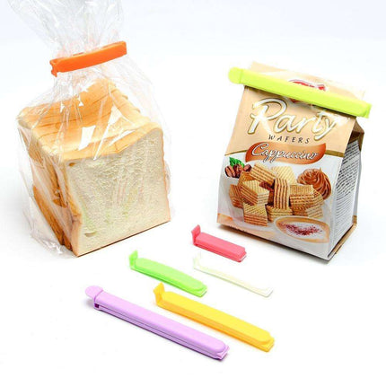 10PCS Multi-Purpose Plastic Clips – Food Bag Sealers for Snacks & Kitchen Storage