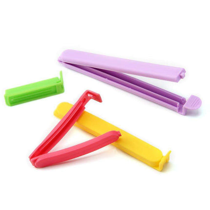 10PCS Multi-Purpose Plastic Clips – Food Bag Sealers for Snacks & Kitchen Storage