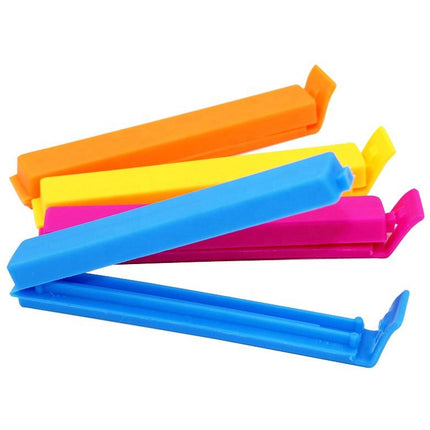 10PCS Multi-Purpose Plastic Clips – Food Bag Sealers for Snacks & Kitchen Storage