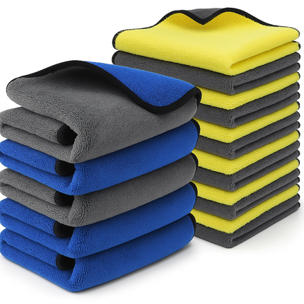 Soft Microfiber Towels – Lint-Free Car Detailing & Multipurpose Cleaning Cloths