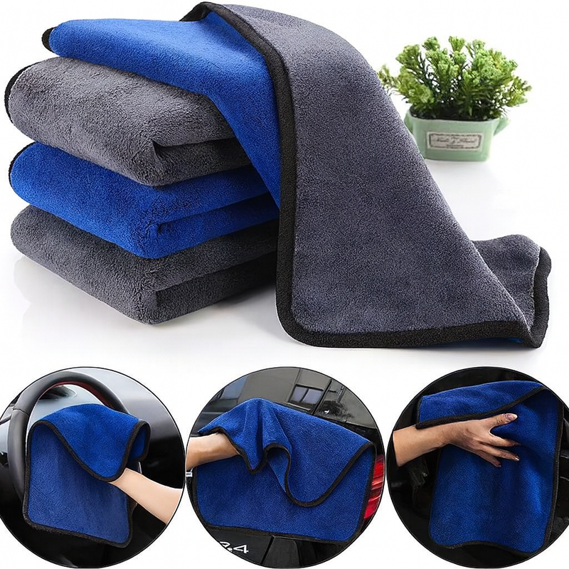 Soft Microfiber Towels – Lint-Free Car Detailing & Multipurpose Cleaning Cloths