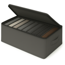 Full Cover 9-Grid Jeans Organizer – Foldable Clothes Storage Box for Wardrobe & Drawers