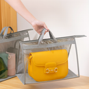 Closet Hanging Purse Organizer – XL Transparent Bag with Dustproof Cover