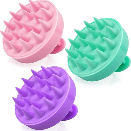 Silicone Scalp Massager Shampoo Brush – Exfoliating Hair Growth 1 PCS