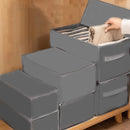 Clothes Storage Organizer – 9-Grid Foldable Box for Closet & Drawers