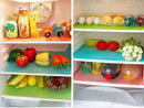 Washable Refrigerator Shelf Liners – Waterproof, Oilproof, Anti-Slip Mats for Fridge, Kitchen & Drawer Organization 1 PCS