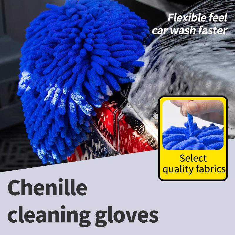 Reusable Cleaning Gloves – Double-Sided, Highly Absorbent Wash Glove for Daily Household Use 1 PCS