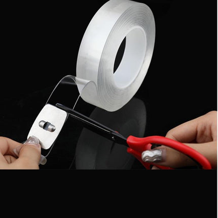 Nano Magic Double-Sided Adhesive Tape – 1M x 3CM Premium Transparent Gel Grip
