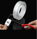 Nano Magic Double-Sided Adhesive Tape – 1M x 3CM Premium Transparent Gel Grip