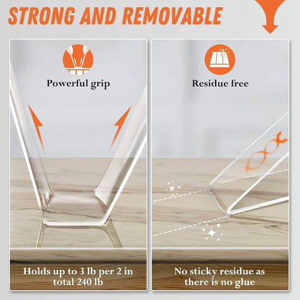 Nano Magic Double-Sided Adhesive Tape – 1M x 3CM Premium Transparent Gel Grip