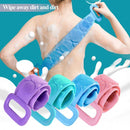 Soft Silicone Bath Belt Scrubber – Back & Body Exfoliating Brush for Men and Women