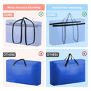 Extra Large Moving Bags – Strong Zippers & Reinforced Handles