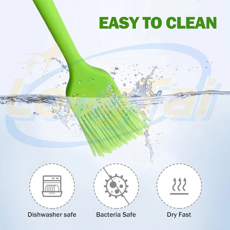 Premium Silicone Spatula & Oil Brush Set – 2-Piece, 28 cm Non-Stick Heat-Resistant Kitchen Tools