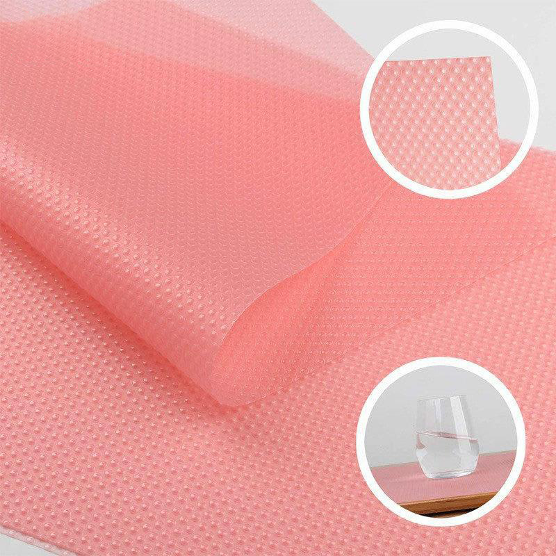 Washable Refrigerator Shelf Liners – Waterproof, Oilproof, Anti-Slip Mats for Fridge, Kitchen & Drawer Organization 1 PCS