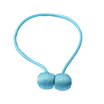 1 PCS Magnetic Curtain Tiebacks – 1 Pair Decorative Rope Holders for Home & Office Drapes