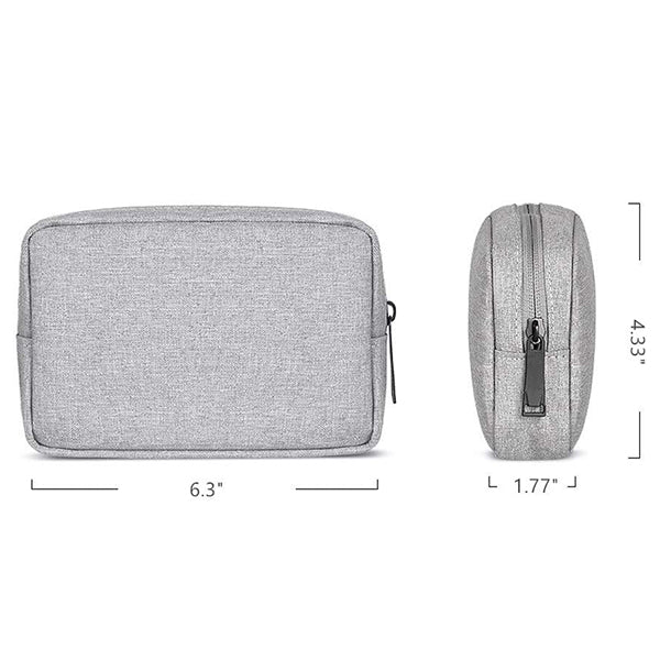 Travel Electronics Organizer Bag – Portable Tech Pouch for Cables, Power Bank, Phone, Hard Drive & USB Accessories