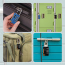 4-Digit Combination Padlock – Waterproof Mini Security Lock for Travel