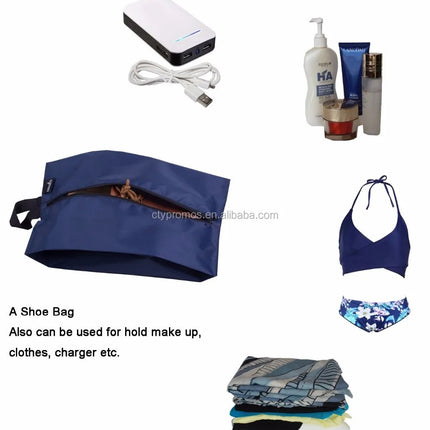 Portable Travel Shoe Bags - Dustproof Storage Organizer for Shoes