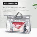 Closet Hanging Purse Organizer – XL Transparent Bag with Dustproof Cover