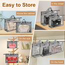 Closet Hanging Purse Organizer – XL Transparent Bag with Dustproof Cover