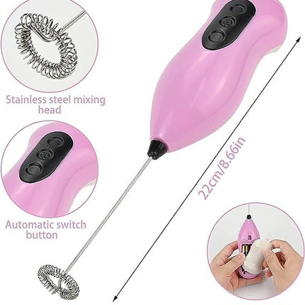 Electric Mini Mixer – Handheld Milk Frother for Coffee, Juice & Beverages