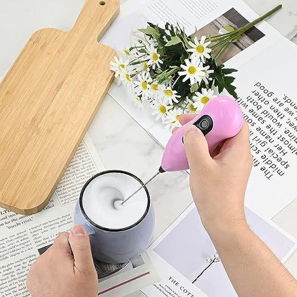 Electric Mini Mixer – Handheld Milk Frother for Coffee, Juice & Beverages