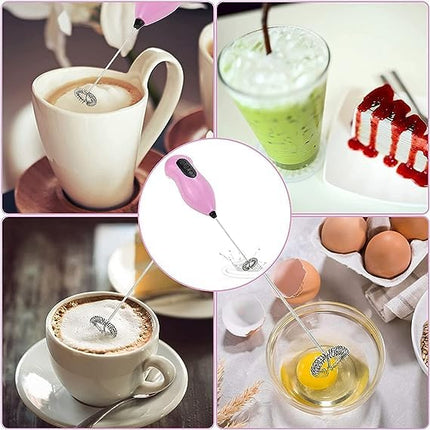 Electric Mini Mixer – Handheld Milk Frother for Coffee, Juice & Beverages