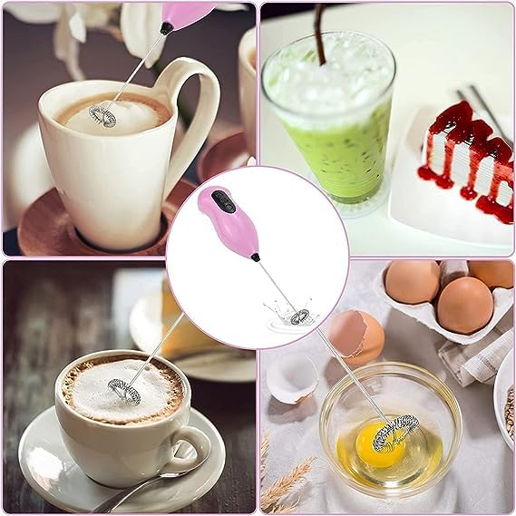 Electric Mini Mixer – Handheld Milk Frother for Coffee, Juice & Beverages