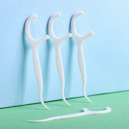 Premium Dental Floss Sticks (50 Pack)