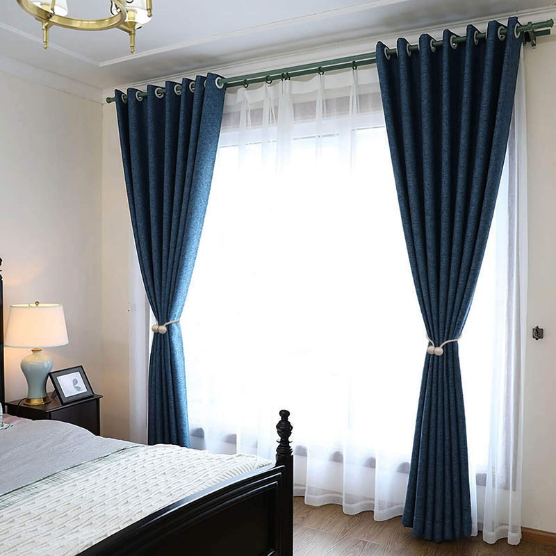 1 PCS Magnetic Curtain Tiebacks – 1 Pair Decorative Rope Holders for Home & Office Drapes